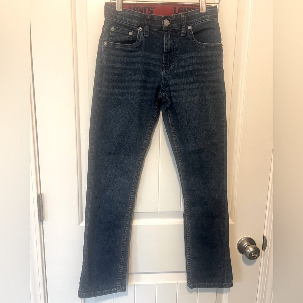 Levi's Boys Dark Blue Jeans - 12